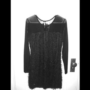 Fun black cocktail dress